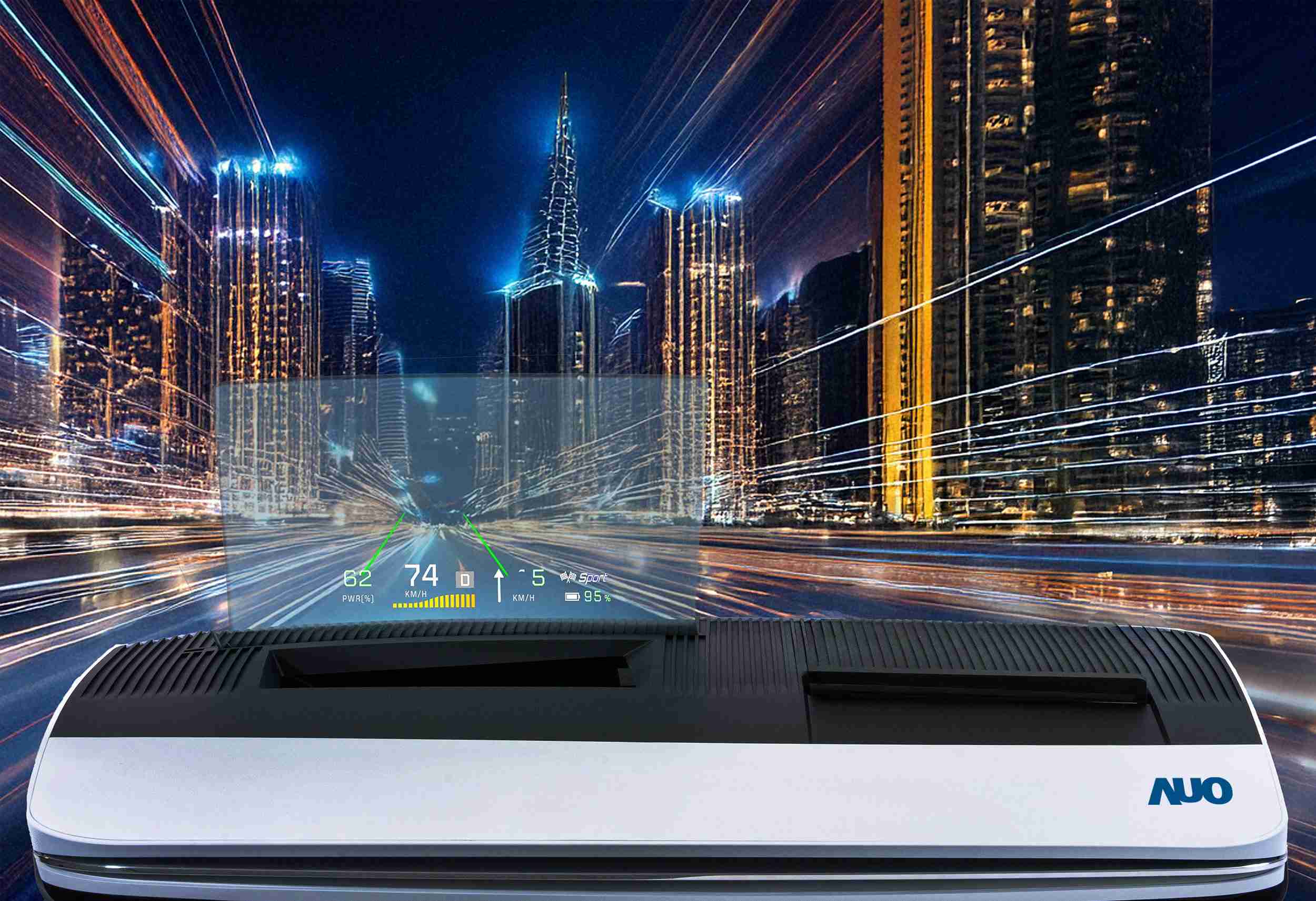 尊时凯龙推出13吋Micro LED抬头显示器，，提供高入眼亮度、、、高色彩饱和度的显示质量，，在阳光下或黑暗中都清晰可见，，，并利用Micro LED模块体积小的优势，，解决车用空间有限的痛点